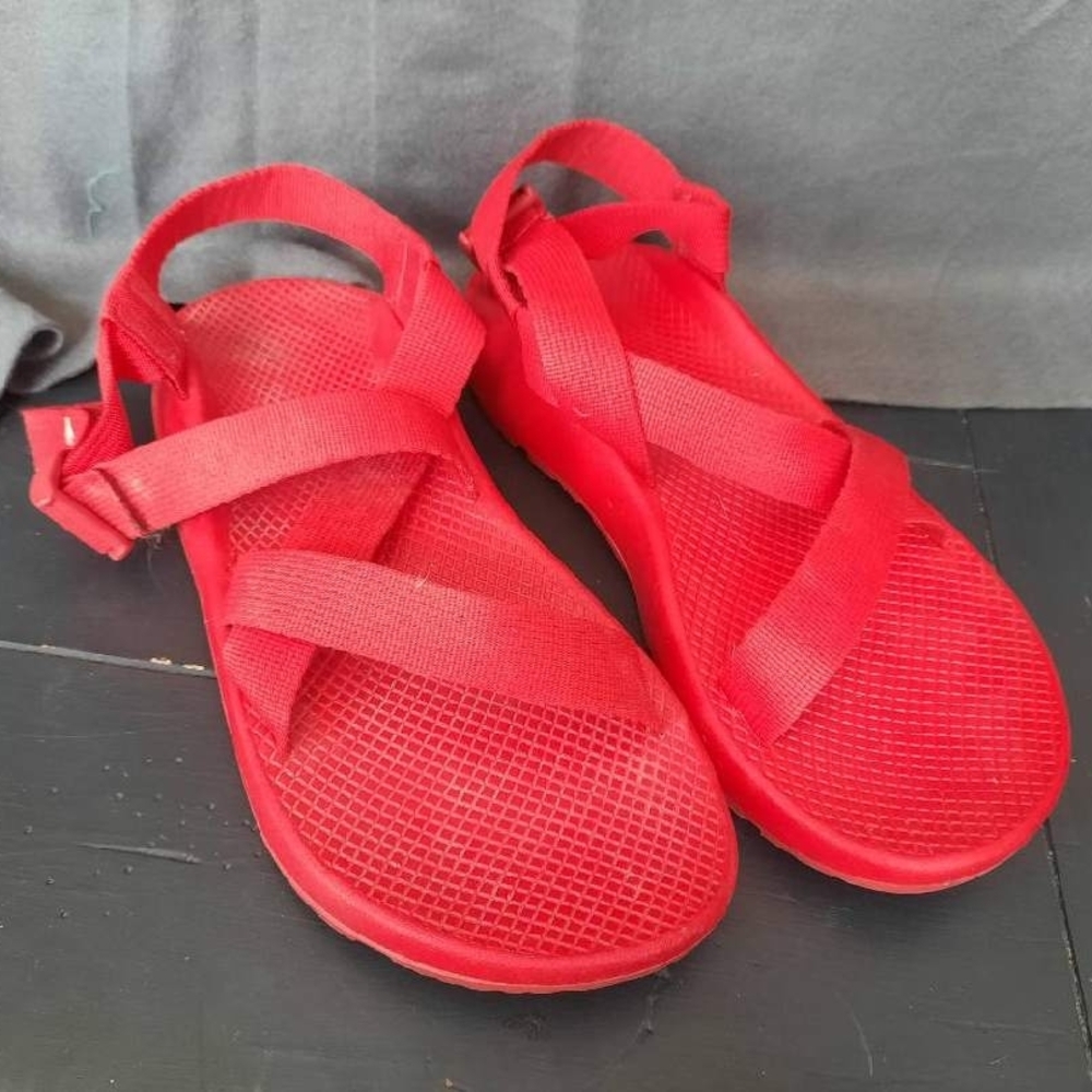 Chaco Men's Bright Red Sandals